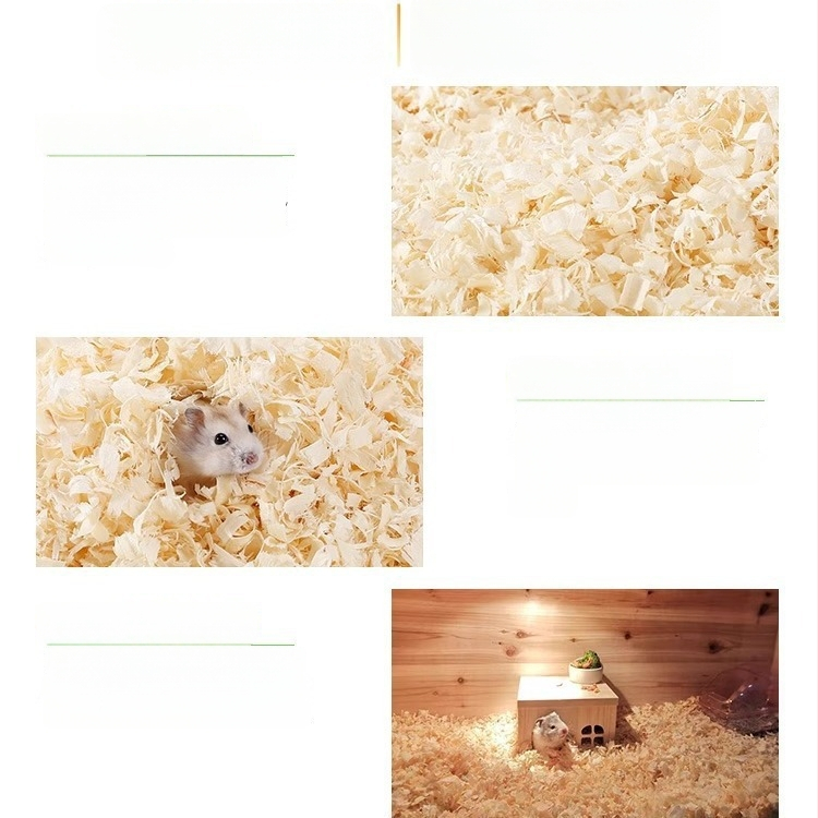 Hamsteri alus komplekt: puidujäätmed, uriiniliiv ja saepuru, deodoriseeriv, tolmuvaba, nelja aastaajal