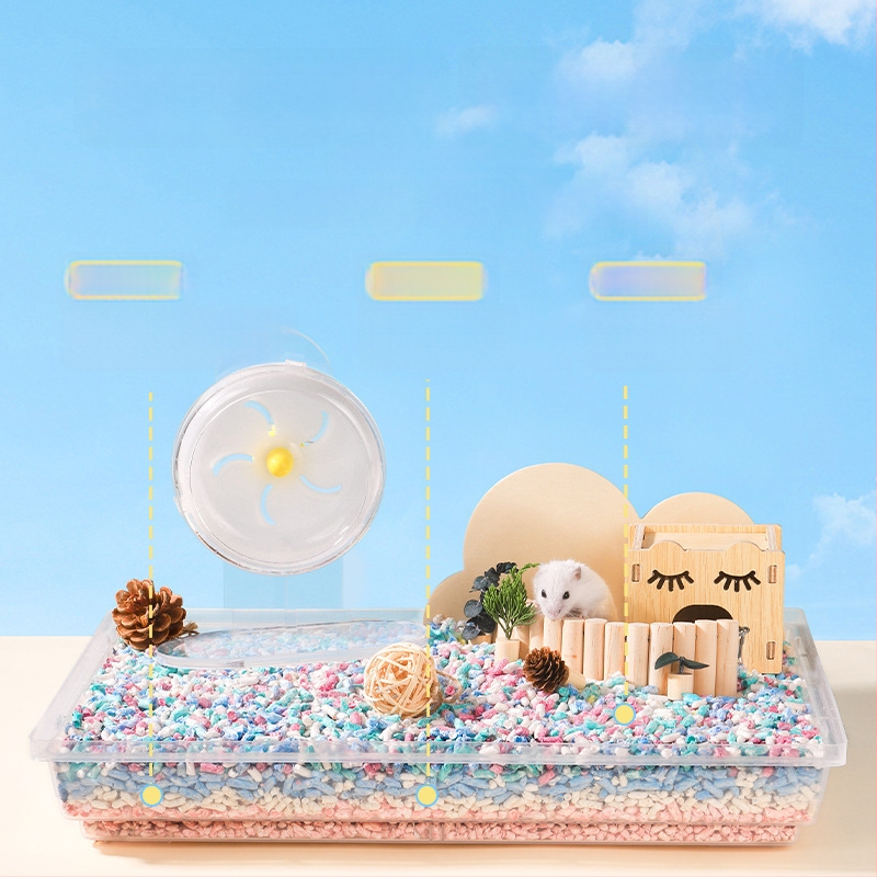 Eco-paber hamsteri voodi, päritolu Hunan, bränd Run Around, kategooria: lemmikloomatoit