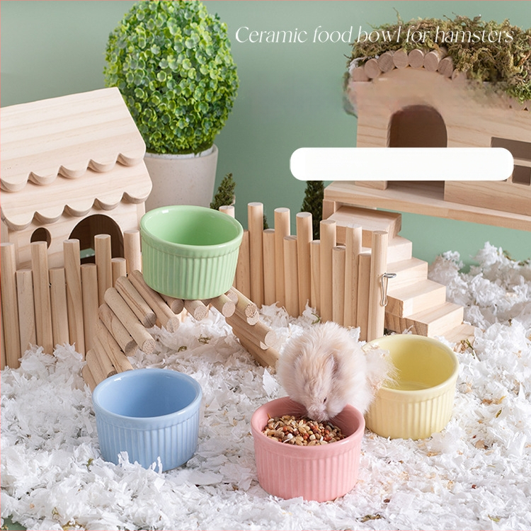 Portselanist hamsteri toidukauss (Materjal: Portselan; Päritolu: Chaozhou, Guangdong; Bränd: Shuo ni; Kategooria: Koduloomade toit)