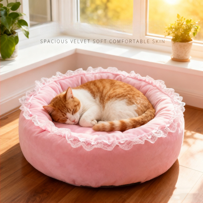 Kassi pesa – igal aastaajal soe poolkinnine magamiskoht, kangas, Kara cool pet