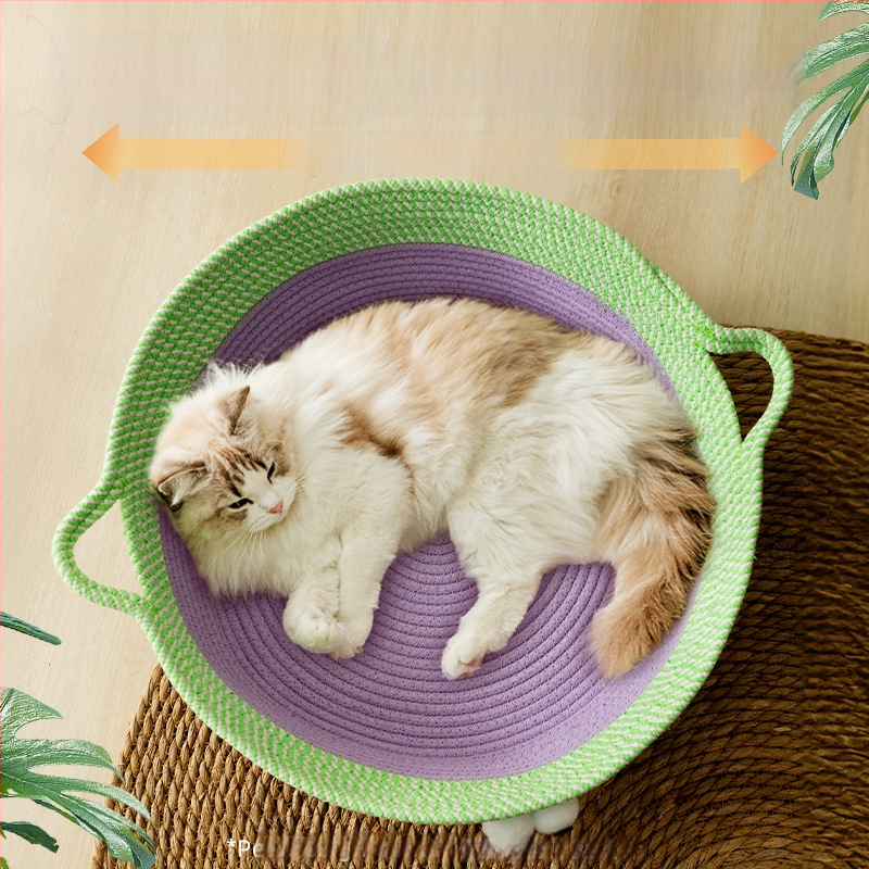 Nerve cat kassipesa puuvillase köiega