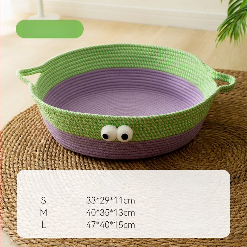 Nerve cat kassipesa puuvillase köiega