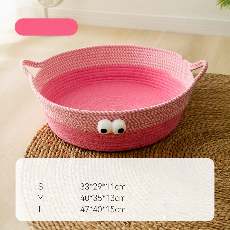 Nerve cat kassipesa puuvillase köiega