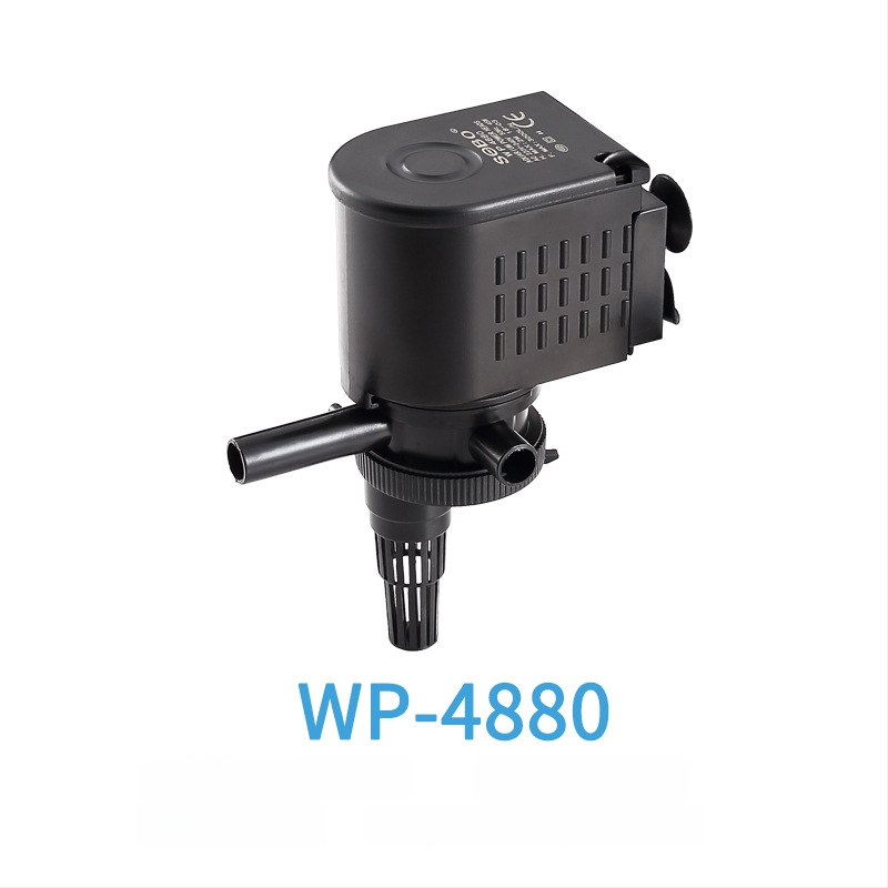 Plastinis potopinis siurblys akvariumui, filtracijai ir deguonies tiekimui