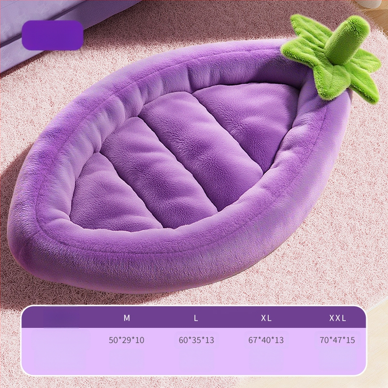 Koera pesa kristallse sametiga mäluvahtuga, eemaldatav ja pestav