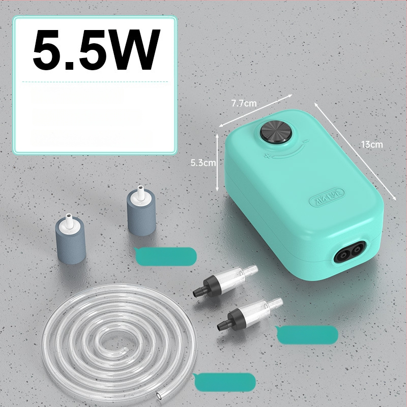 Akvariumo deguonies siurblys — tylus darbas, Yinas prekės ženklas, svoris 176–706 g