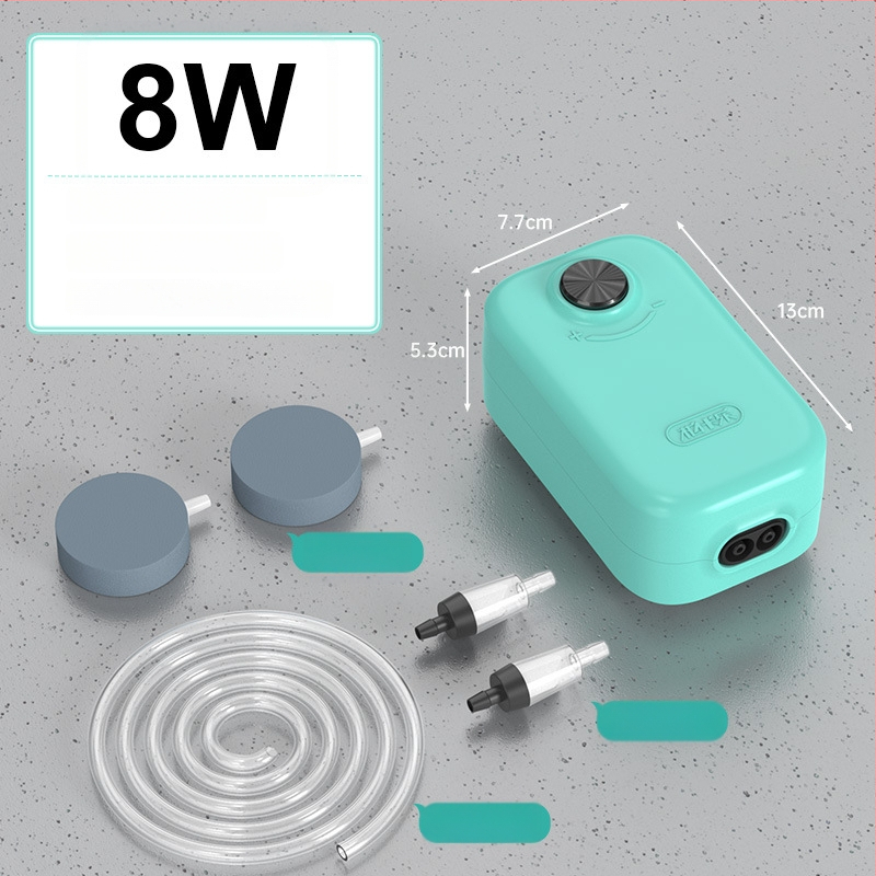 Akvariumo deguonies siurblys — tylus darbas, Yinas prekės ženklas, svoris 176–706 g