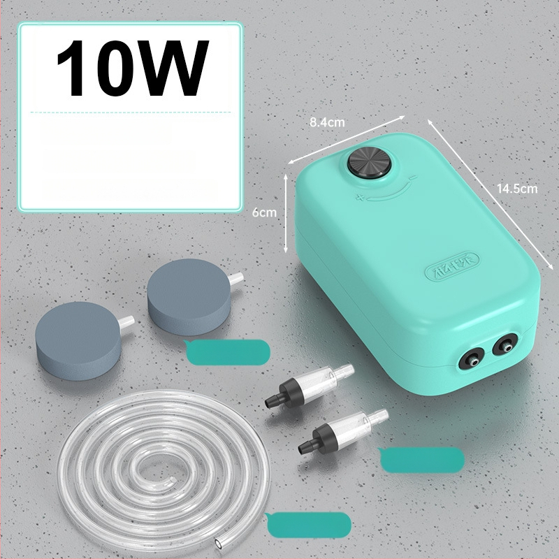 Akvariumo deguonies siurblys — tylus darbas, Yinas prekės ženklas, svoris 176–706 g