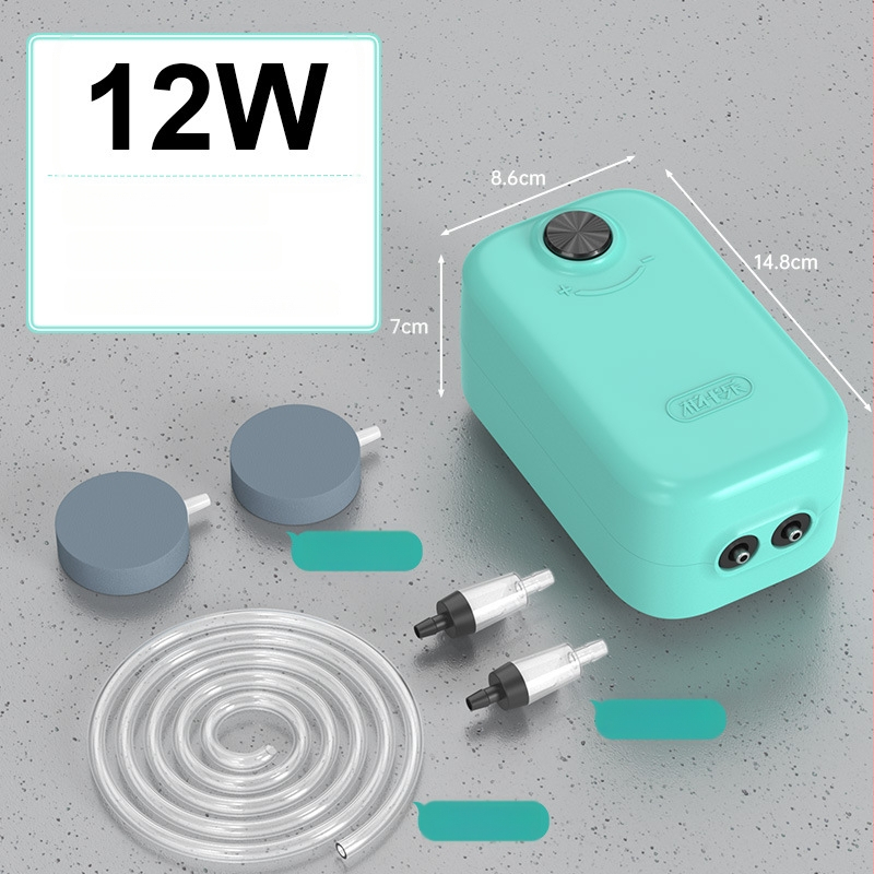 Akvariumo deguonies siurblys — tylus darbas, Yinas prekės ženklas, svoris 176–706 g