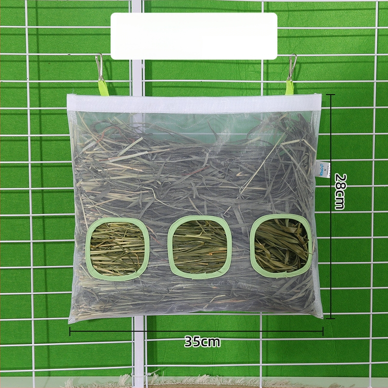 Riipuv võrgustheinakott väikestele lemmikloomadele