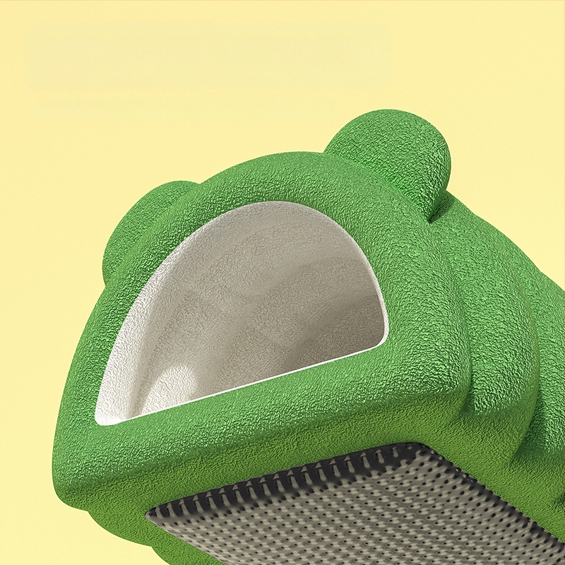 Hamsteri soe PP puuvillane pesa - fleecevooder, paksenenud, ovaalne kuju, sisesruumide jaoks, karikatuuri stiil