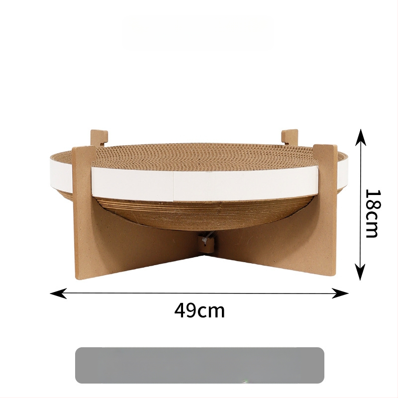 Kassil gofreeritud kartondist; kassidele; Kategooria: koduloomade pesad ja karjad (Materjal: gofreeritud karton; Toote kategooria: kassalind; Kategooria: koduloomade pesad ja karjad)