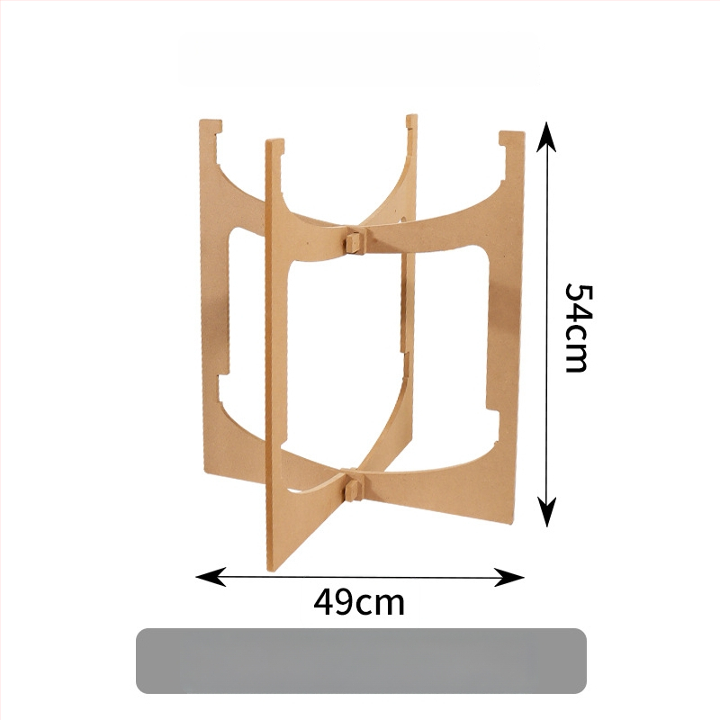 Kassil gofreeritud kartondist; kassidele; Kategooria: koduloomade pesad ja karjad (Materjal: gofreeritud karton; Toote kategooria: kassalind; Kategooria: koduloomade pesad ja karjad)