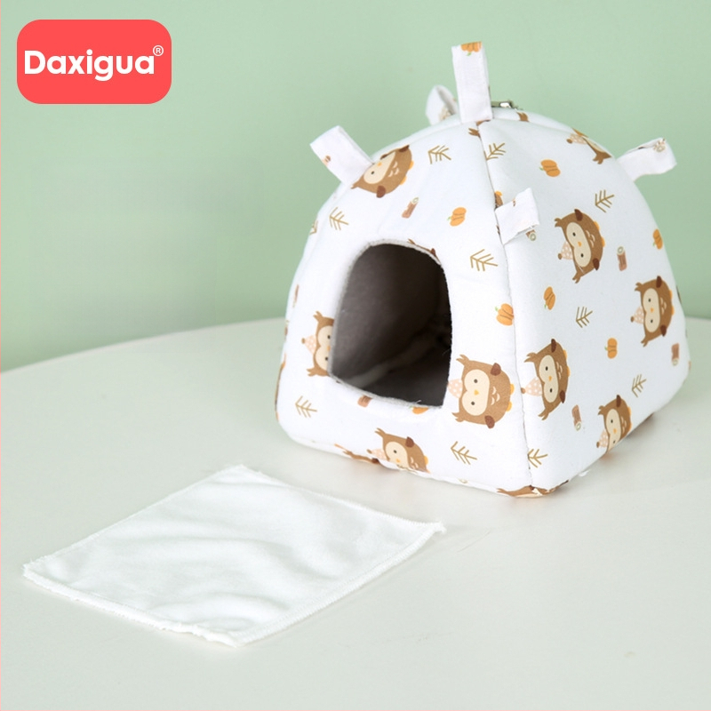 Kinnitatud pesa väikeste lemmikloomade jaoks, nelja aastaajaga – kanga pesa hamstrile, Xiao Hangli kaubamärk