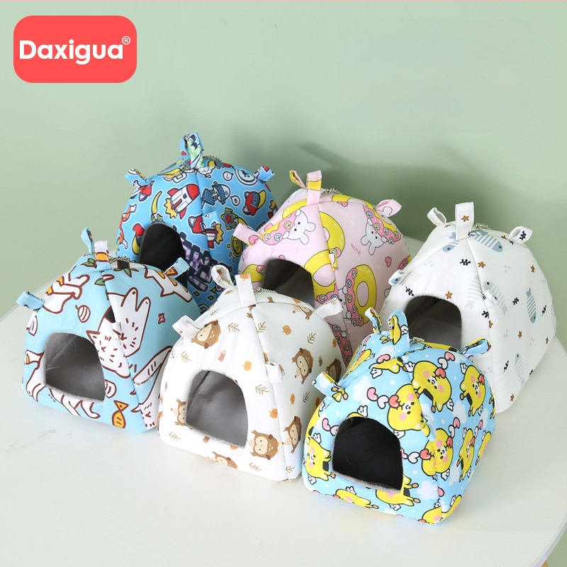 Kinnitatud pesa väikeste lemmikloomade jaoks, nelja aastaajaga – kanga pesa hamstrile, Xiao Hangli kaubamärk