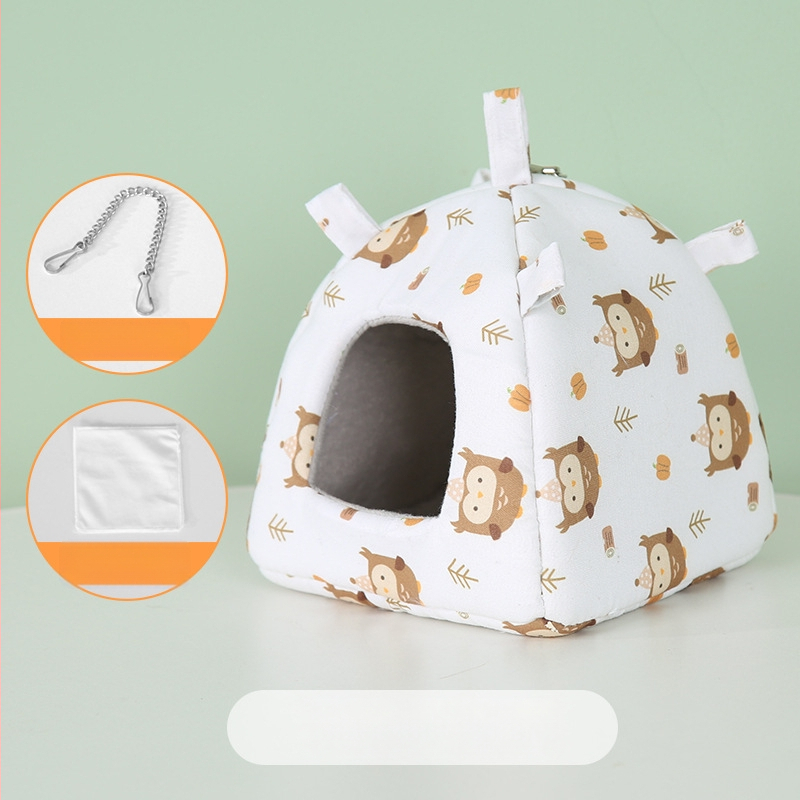 Kinnitatud pesa väikeste lemmikloomade jaoks, nelja aastaajaga – kanga pesa hamstrile, Xiao Hangli kaubamärk