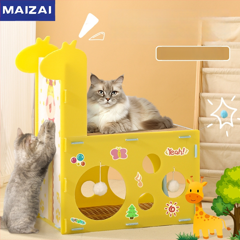 Kassi pesa Wheat zaizai – plastikust, kassidele