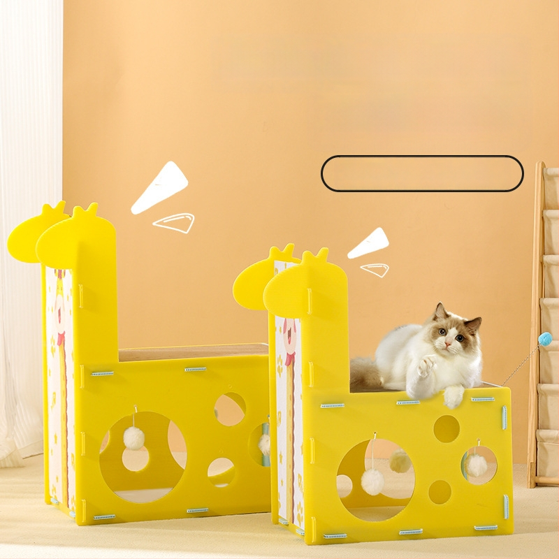 Kassi pesa Wheat zaizai – plastikust, kassidele