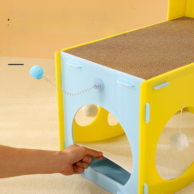 Kassi pesa Wheat zaizai – plastikust, kassidele