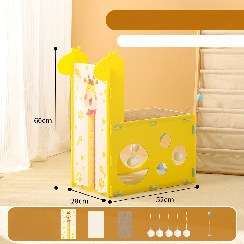 Kassi pesa Wheat zaizai – plastikust, kassidele