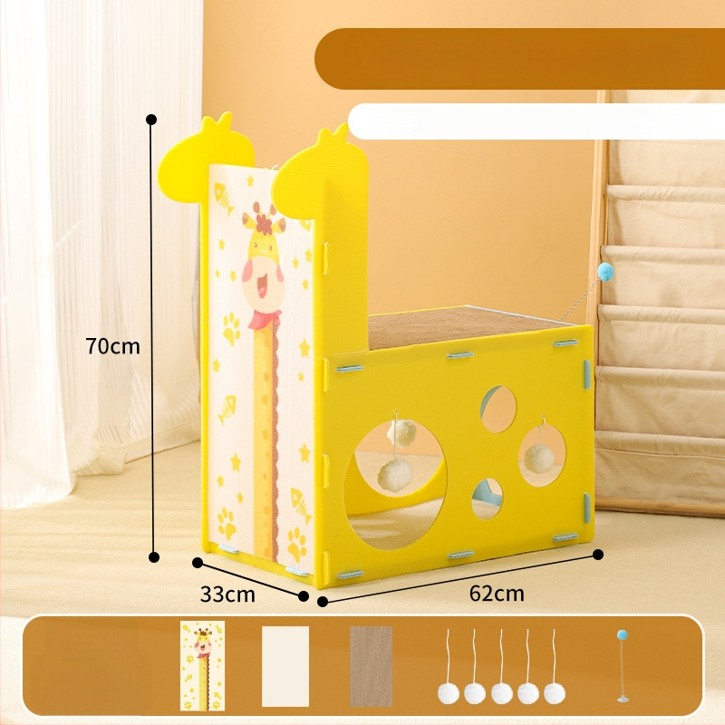 Kassi pesa Wheat zaizai – plastikust, kassidele