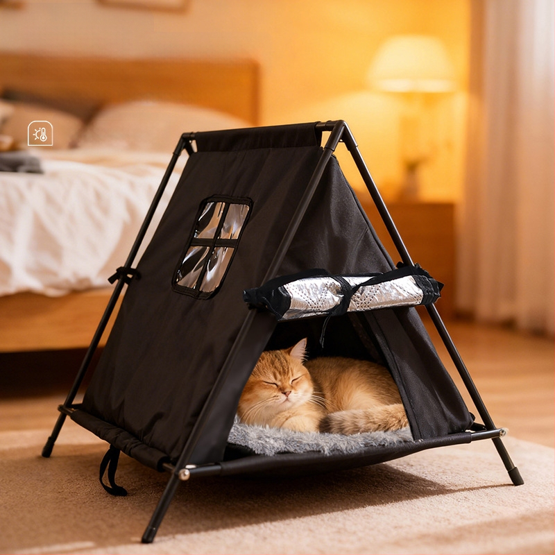 Kassi pesa Oxfordkangast, Brooks – volitatud privaatne bränd; päritolu Jiangsu; sobib kassidele (materjal: Oxfordkangas; päritolu: Jiangsu; bränd: Brooks; privaatne bränd: Jah)