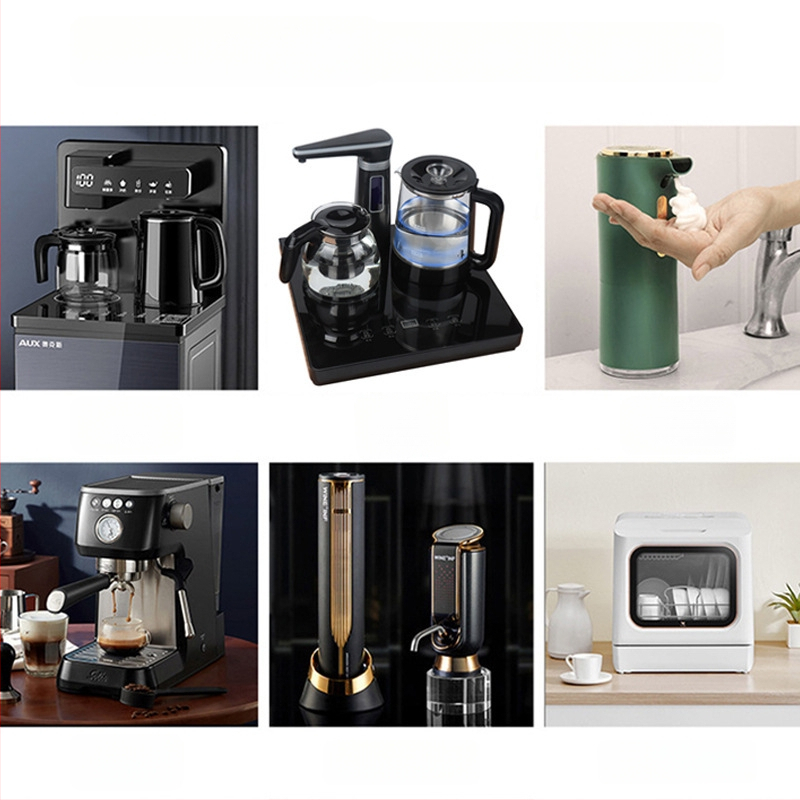 Arbatui skirtas čajinis baro komplektas su vandens siurbliu ir elektrine arbatine, automatinis vandens tiekimas, varis, kinietiškas stilius, pusmanualinis ir pusmechaninis dizainas