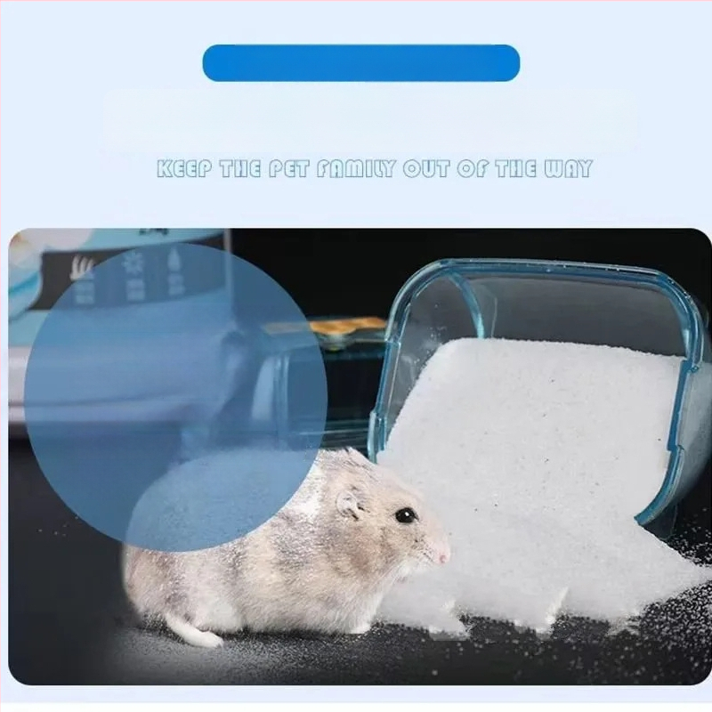 Jiexi hamstrite vanniliiv – karvkatte hooldus, karva puhastamine, sobib hamstritele