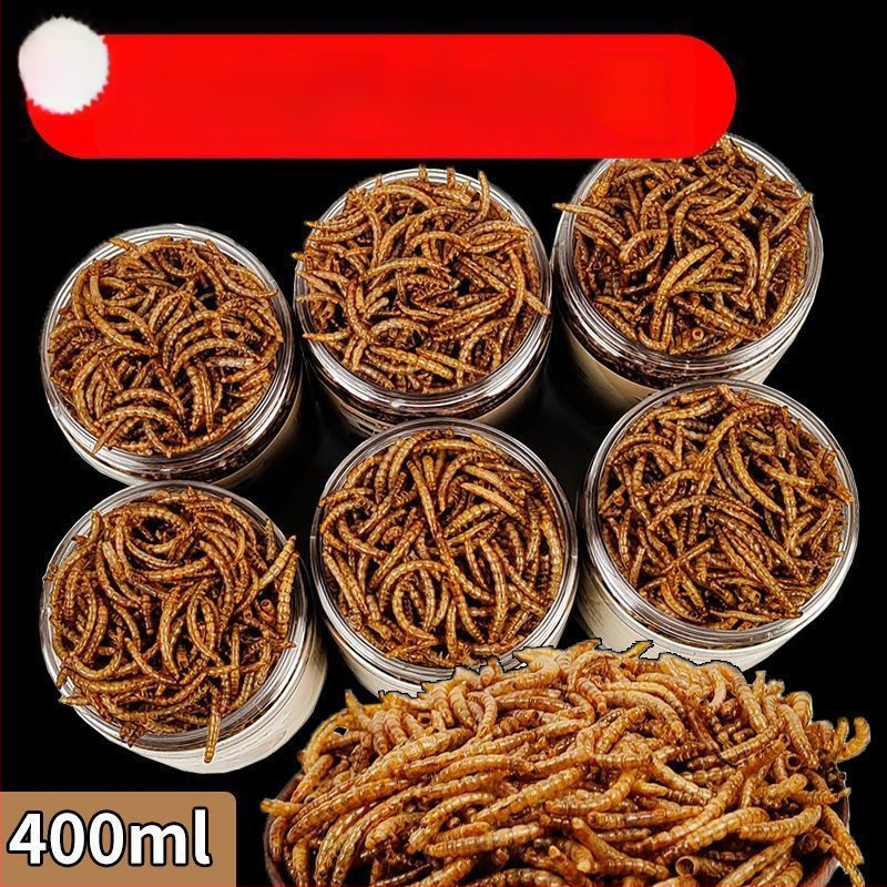 Hamsteri toit kuivatatud vastsete seguga — Kaubamärk Happy Parrot, Tootekood 123, Sobib hamsteritele ja väikestele lindudele