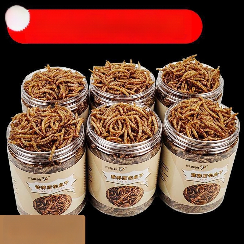 Hamsteri toit kuivatatud vastsete seguga — Kaubamärk Happy Parrot, Tootekood 123, Sobib hamsteritele ja väikestele lindudele