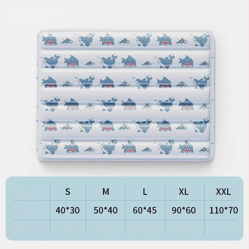 Šunims skirtas vėsinantis kilimėlis — drobinė medžiaga, naujas vasaros modelis