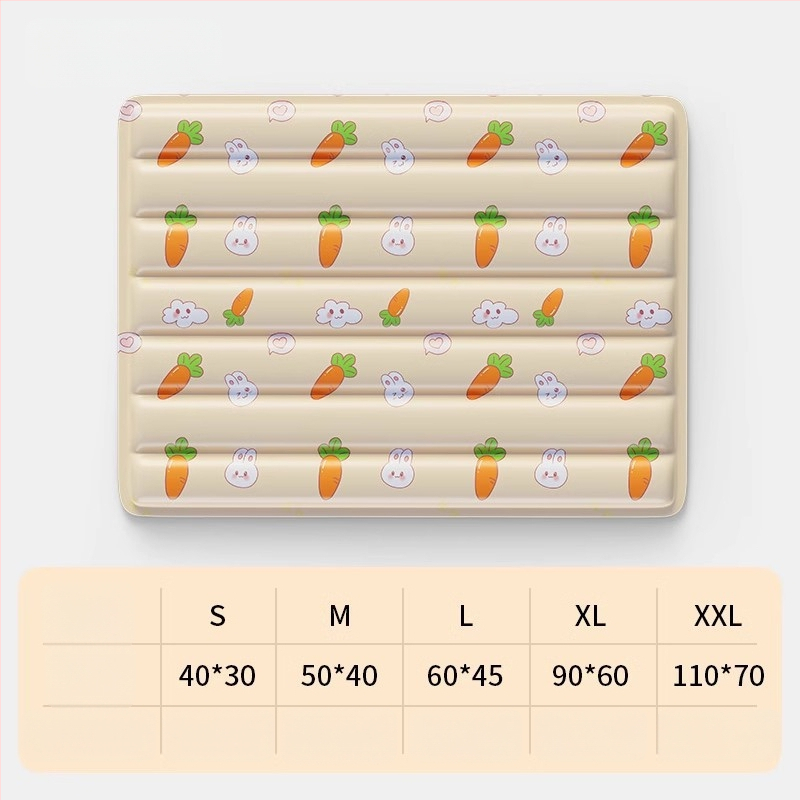 Šunims skirtas vėsinantis kilimėlis — drobinė medžiaga, naujas vasaros modelis