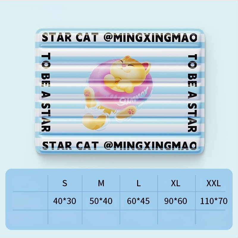 Šunims skirtas vėsinantis kilimėlis — drobinė medžiaga, naujas vasaros modelis