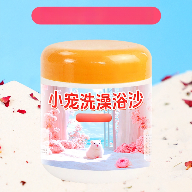 Hamsterio vonios smėlis su gėlių žiedlapiais – kvapų šalinimas, priemonė mažiems gyvūnams (Kilmė: Shandong; Importuotas: Ne; Pagrindinės rinkos: Kitos; Privatus prekės ženklas: Taip; Kategorija: Naminių gyvūnų priežiūros įrankiai)