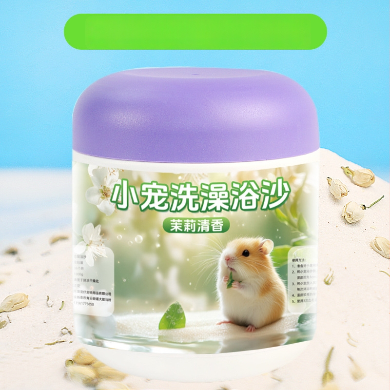 Hamsterio vonios smėlis su gėlių žiedlapiais – kvapų šalinimas, priemonė mažiems gyvūnams (Kilmė: Shandong; Importuotas: Ne; Pagrindinės rinkos: Kitos; Privatus prekės ženklas: Taip; Kategorija: Naminių gyvūnų priežiūros įrankiai)