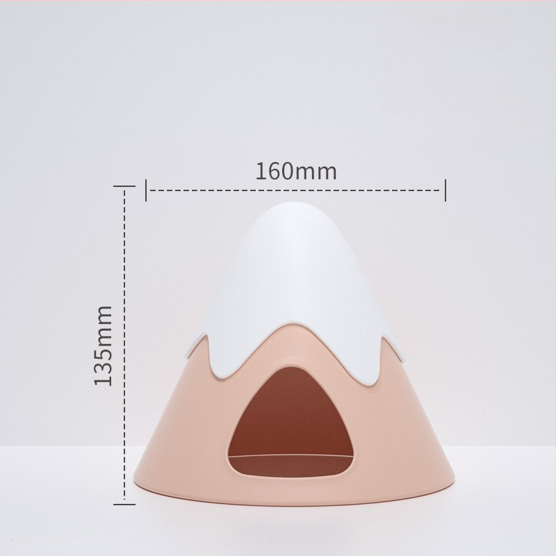 Demon Pet Hamster Nest Shelter — Plastmasinis namelis, Visiems sezonams, Dekoratyvus