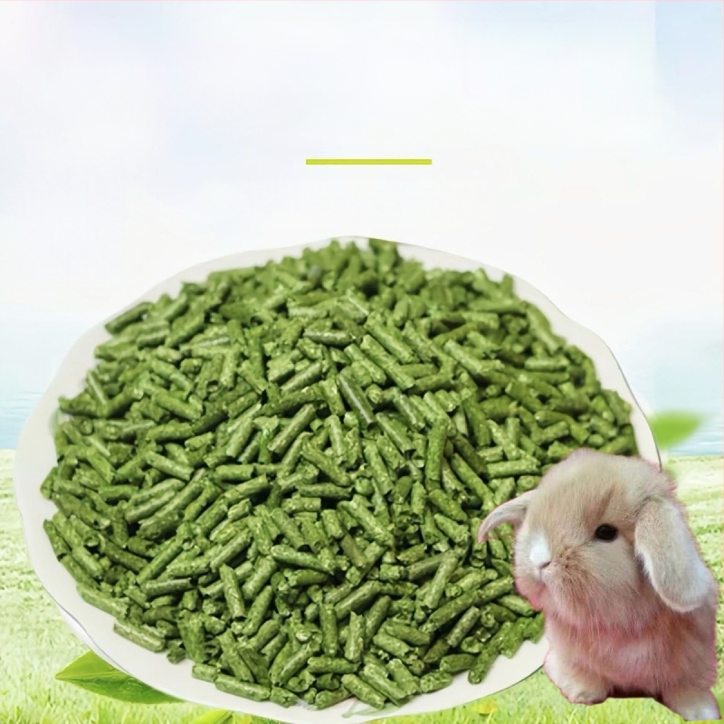 Drėgnas ėdalas su Timothy žolės granulėmis suaugusiems triušiams ir mažiems naminiams gyvūnėliams – naminiams gyvūnams skirtas ėdalas