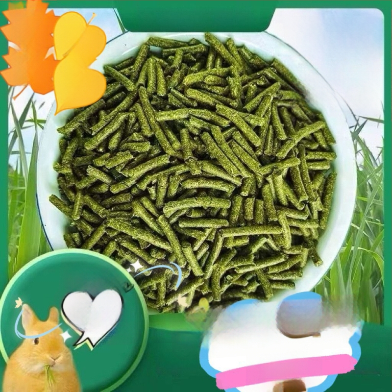 Drėgnas ėdalas su Timothy žolės granulėmis suaugusiems triušiams ir mažiems naminiams gyvūnėliams – naminiams gyvūnams skirtas ėdalas