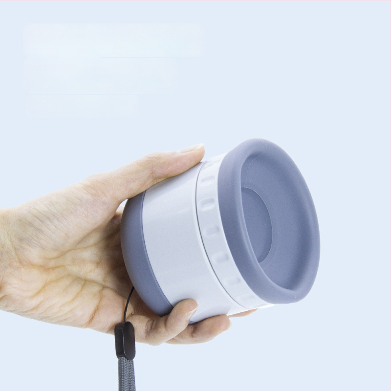 Kohverdatav silikoonist lemmikloomade joogikauss – Landpion, sobib koera jalutamiseks