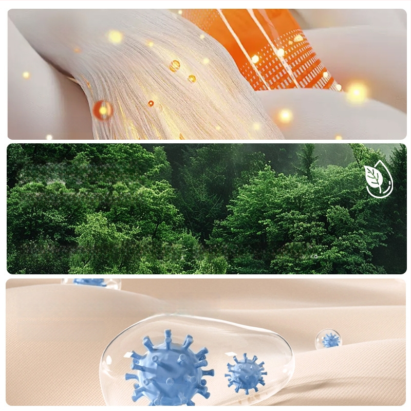 Moterų modalinis terminis pagrindinis rinkinys – plonas, vieno sluoksnio, šildymas, antibakterinis, 51,5% modalas