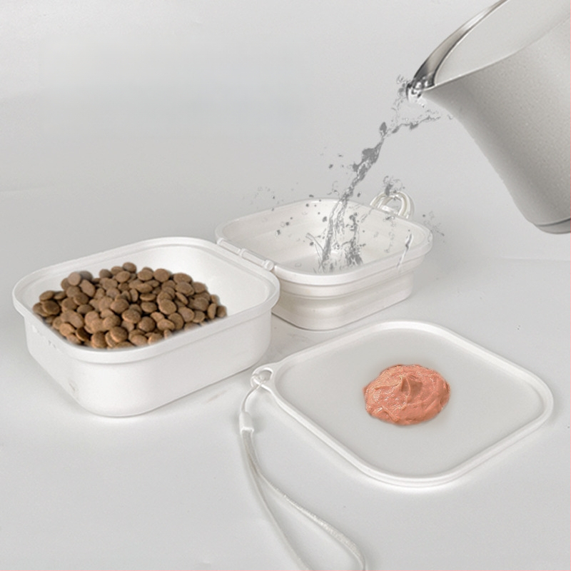 KOJIMA coffee family kaasaskantav voldik kauss kassidele ja koertele – PP materjal, välistingimustes kasutamiseks