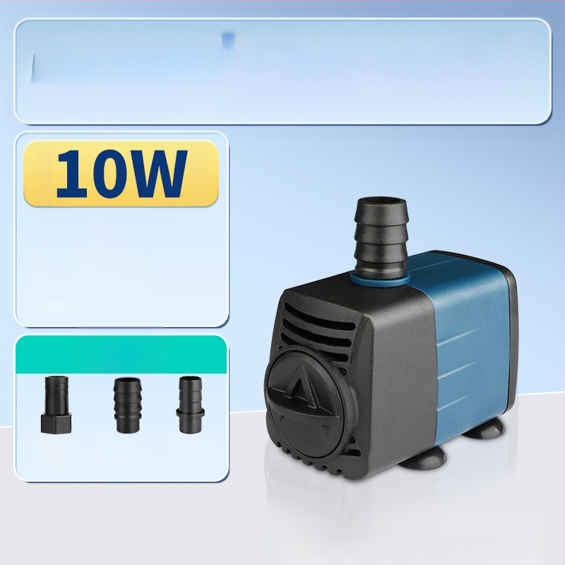 Potopinė siurblys akvariumui su šoniniu įsiurbimu, cirkuliacijai ir filtravimui, amfibinis dizainas, itin tylus