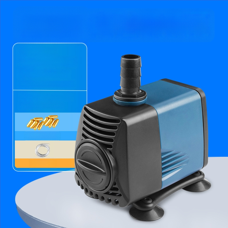 Potopinė siurblys akvariumui su šoniniu įsiurbimu, cirkuliacijai ir filtravimui, amfibinis dizainas, itin tylus