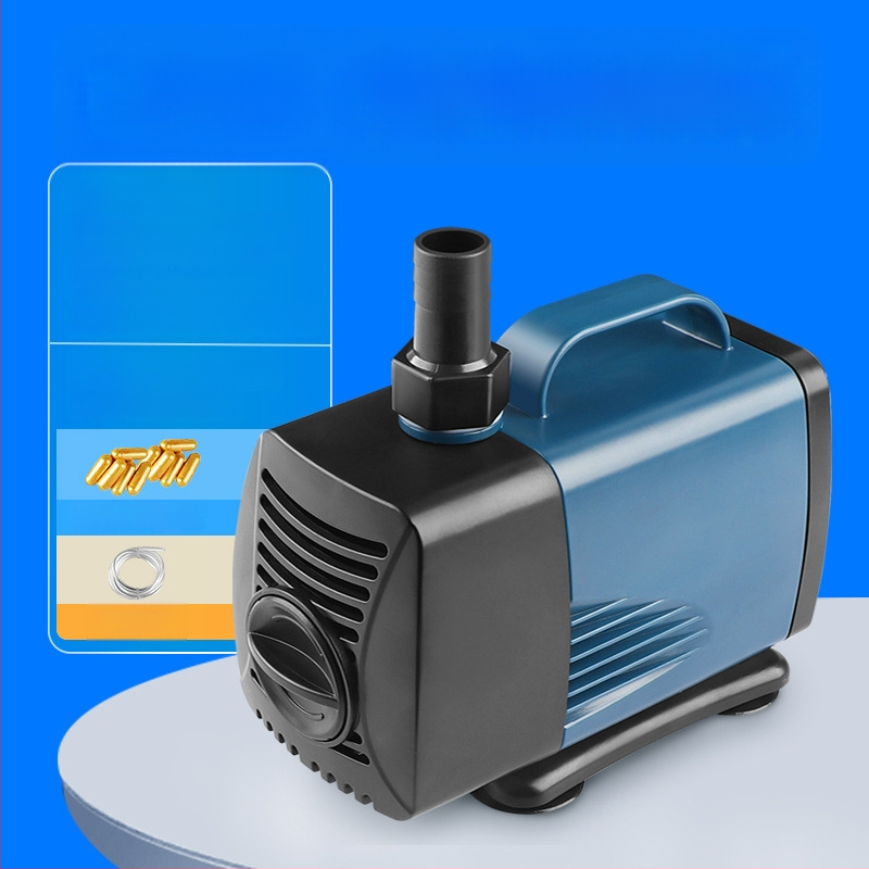 Potopinė siurblys akvariumui su šoniniu įsiurbimu, cirkuliacijai ir filtravimui, amfibinis dizainas, itin tylus