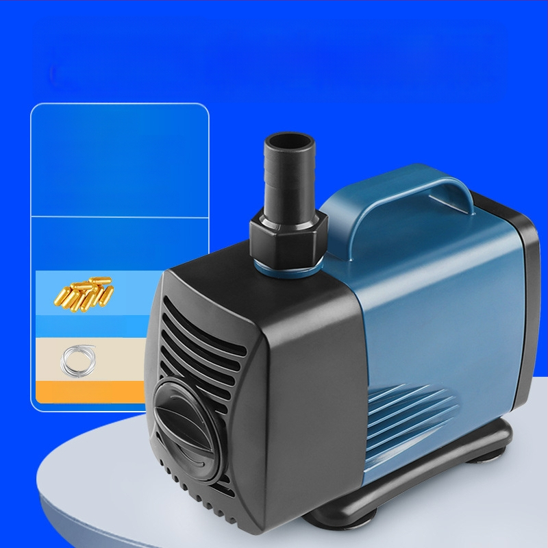 Potopinė siurblys akvariumui su šoniniu įsiurbimu, cirkuliacijai ir filtravimui, amfibinis dizainas, itin tylus