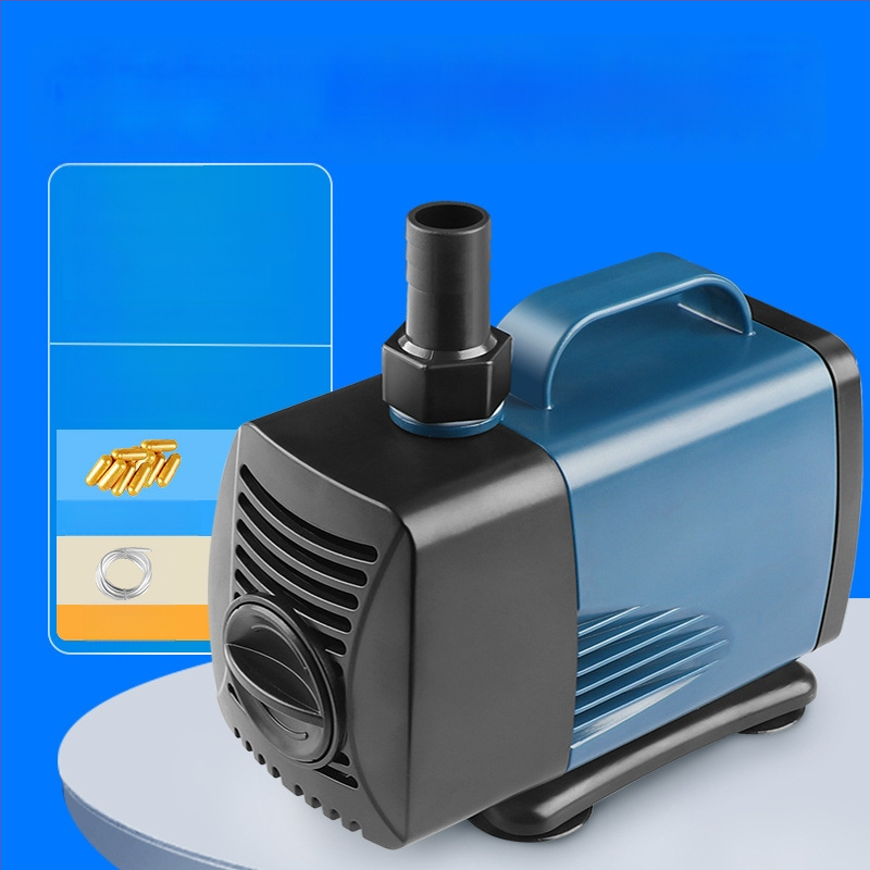 Potopinė siurblys akvariumui su šoniniu įsiurbimu, cirkuliacijai ir filtravimui, amfibinis dizainas, itin tylus