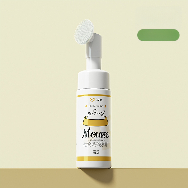 Lemmikloomade nõude pesemis mousse – plastmassist, Qi oh bränd, koertele sobiv, 200 tk pakk