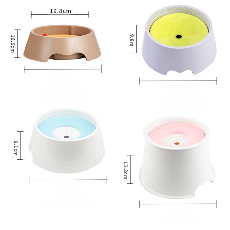 Koera veekauss splash-kaitsega disain, ujuv disain, automaatne veesüsteem, ABS materjal, suur maht