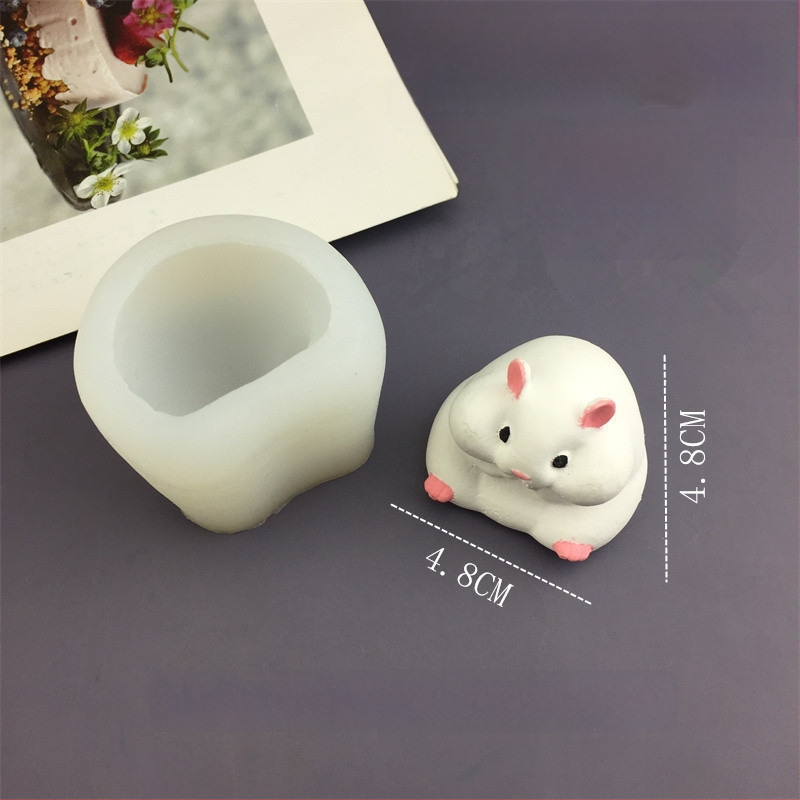 3D hamster silikoninė kepimo forma – nereguliarus kontūras