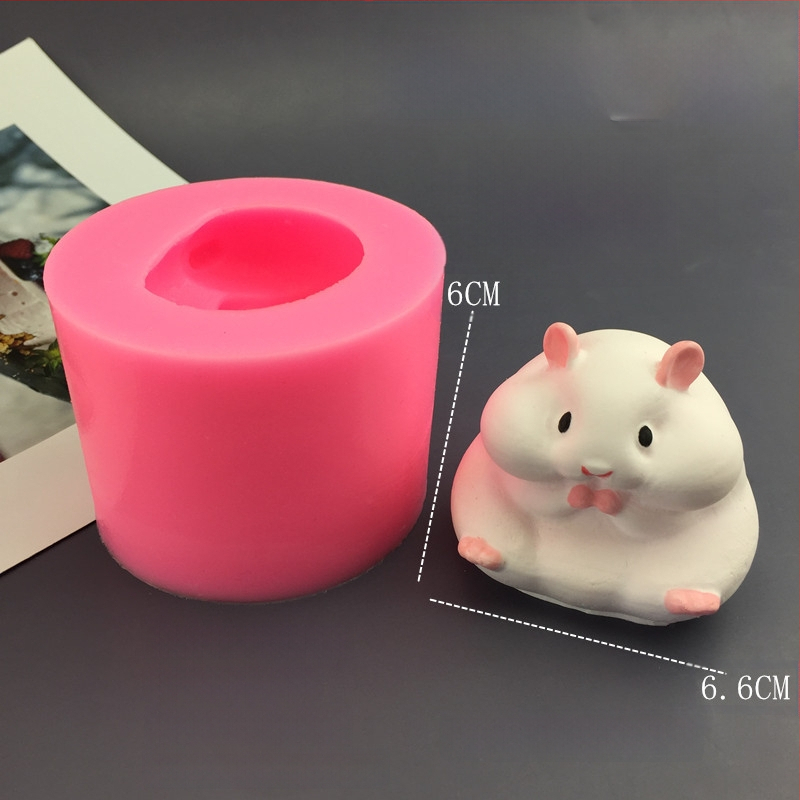 3D hamster silikoninė kepimo forma – nereguliarus kontūras